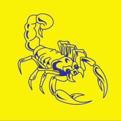 YellowBlueScorpion